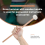 moresk-1 Ζεύγος μαλέτες από τσόχα για κρουστά με λαβή από ξύλο 5