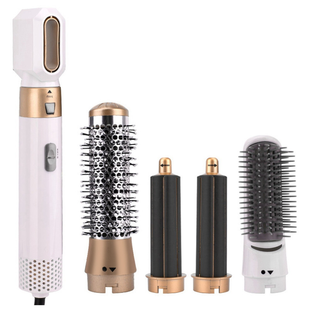 moresk-Hair Dryer Comb Set Hot Air Styler Curler EU Plug A