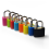 10 Pack Suitcase Locks with Keys,Multicolor Small Luggage Padlocks 4