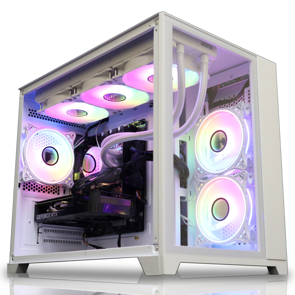 Fast Gaming PC AMD Ryzen 7 7800X3D 32GB DDR5 RTX 5070 2TB NVME SSD
