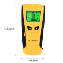 moresk-3 in 1 Metal Detector Find Studs AC Voltage Live Wire Detect