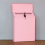 moresk-Wall-Mounted Mailbox Lockable Wall Collection Box Pink 2
