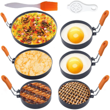 moresk-Large Egg Rings for Frying Egg,Non-Stick Stainless Steel