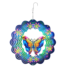 moresk-Wind Spinners Outdoor, Hanging Butterfly Outdoor Spinner
