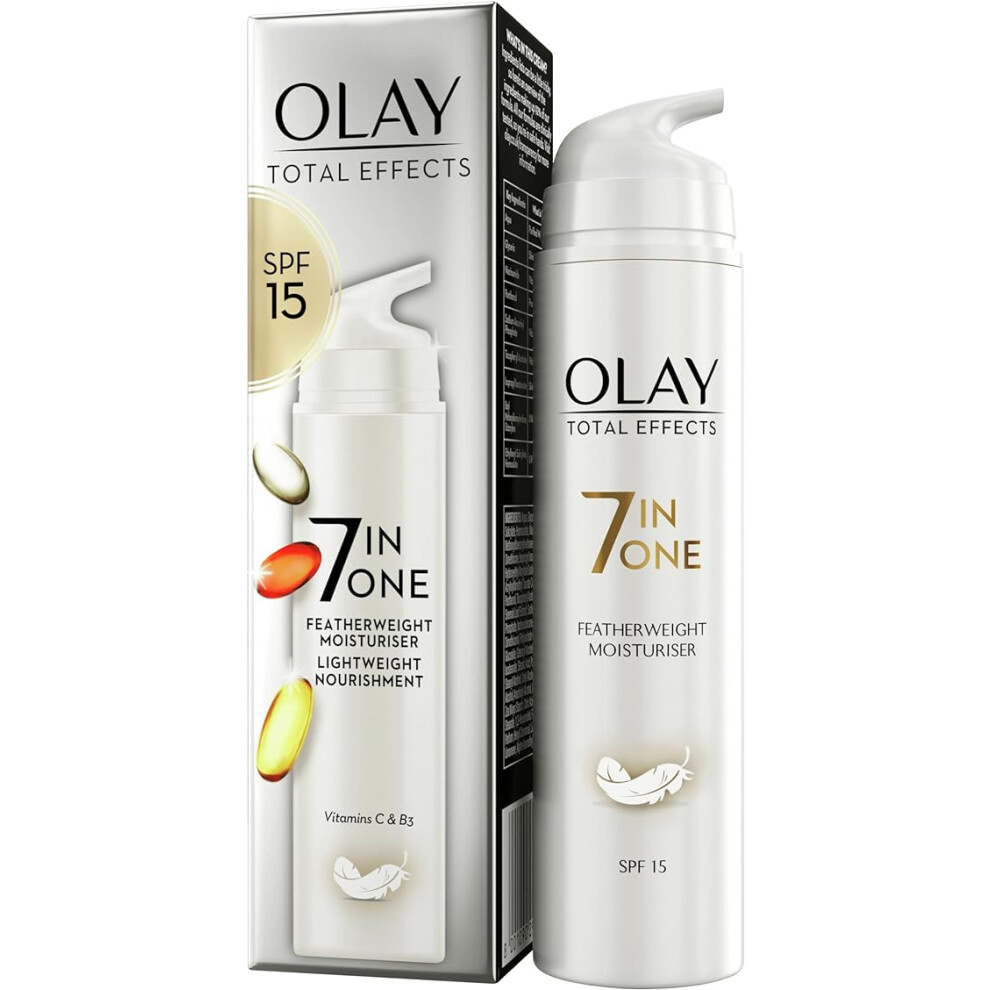 Olay Total Effects Featherweight Moisturiser Anti-Ageing Cream 50ml