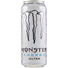 (Pack Of 6) Monster Energy Ultra White 4Pack 500Ml