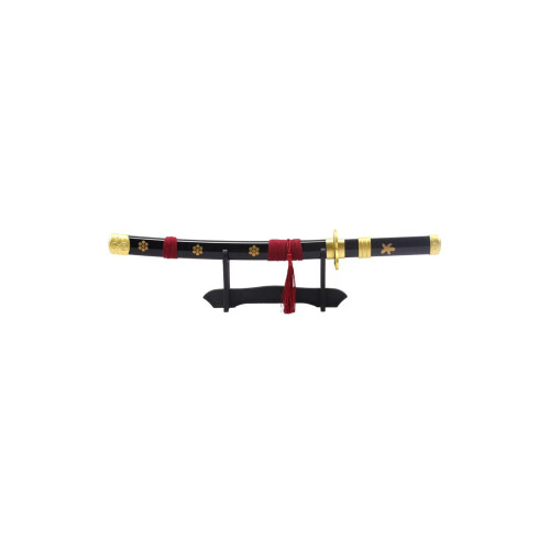 One Piece Zoro's Black Enma Mini Katana Sword 2