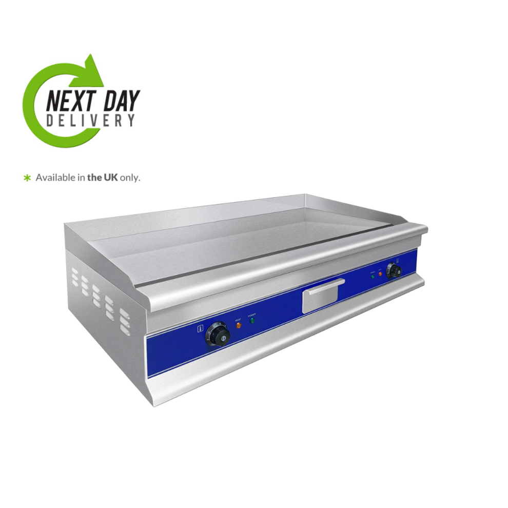 Electric Griddle Hotplate 100cm Flat Commercial Grade Stainless Steel