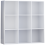 Vida Designs (White) Durham 9 Cube Bookcase 3x3 Shelf Rack Storage Unit 8