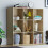 Vida Designs (Oak) Durham 9 Cube Bookcase 3x3 Shelf Rack Storage Unit 1