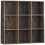 Vida Designs (Dark Wood) Durham 9 Cube Bookcase 3x3 Shelf Rack Storage Unit 6