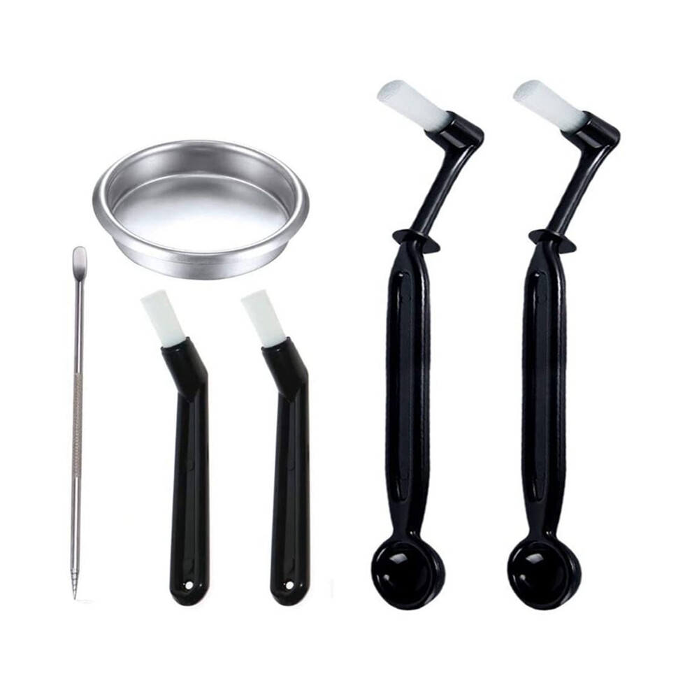 AD-Coffee Grinder Cleaning Brush,Coffee Machine Cleaning Brush,Coffee Cleaning Tool for Espresso Machine Group Head
