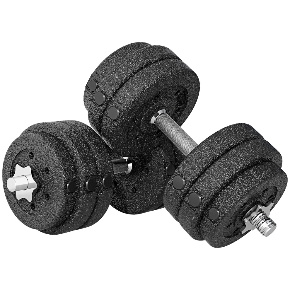 20KG Adjustable Dumbbells Weight Set Hand Weight For Body Fitness