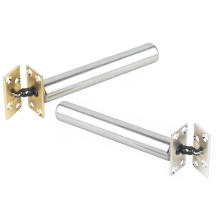 (Polished Chrome Plated, Pack of 5) Dzina Concealed Door Closer Fire Rated Door Closer Brass or Chrome