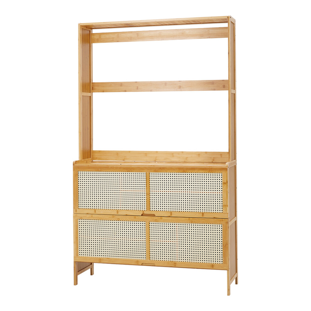 Wooden Entryway Storage Shoe Cabinet-image-OPC-PDYY27B-NEW