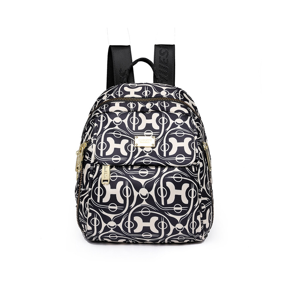 (H graffiti) 2024 New- travel back pack for women,medium sized rucksack,Trendy letter styleï¼sports bag