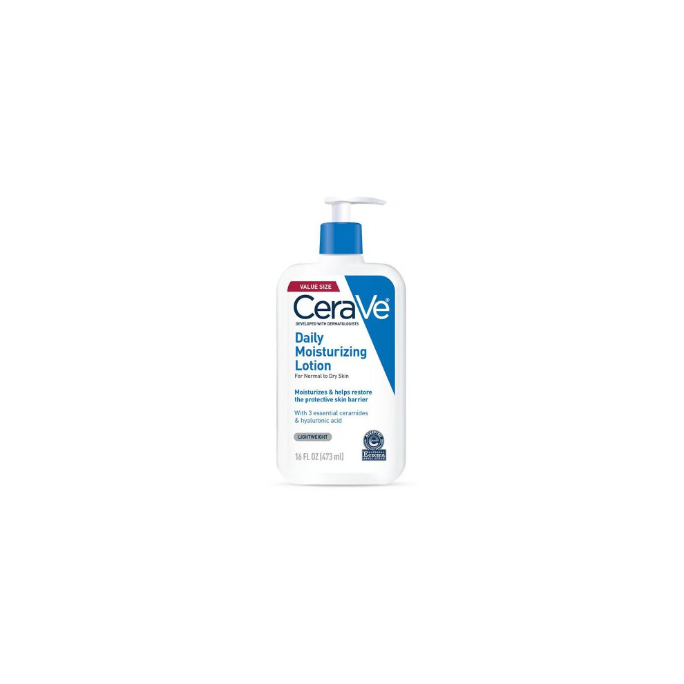 Cerave Moisturizing Face And Body Lotion With Hyaluronic Acid  16.0oz/473ml New