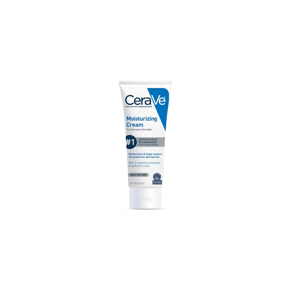 Cerave Face And Body Moisturizing Cream For Normal To Dry Skin  8.0oz/236ml New