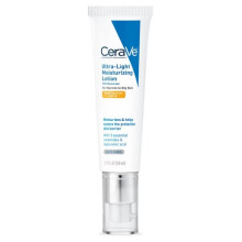 CeraVe Lozione Idratante Ultra Leggera con SPF 30 | Idratante Viso Giornaliero con SPF | Acido Ialuronico & Ceramidi