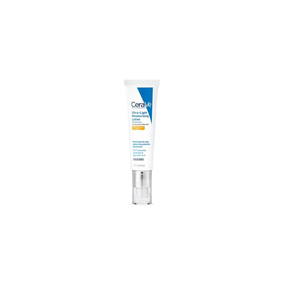 Cerave Ultra-Light Face Lotion Spf 30 Moisturizer With Sunscreen  1.7oz/50ml New