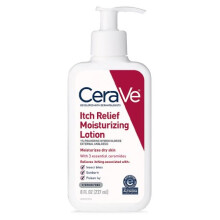 CeraVe Fuktgivande Lotion för Klådlindring | 8 Ounce | Lotion för Torr Klåda med Pramoxine Hydroklorid | Parfymfri (Pack av 4)