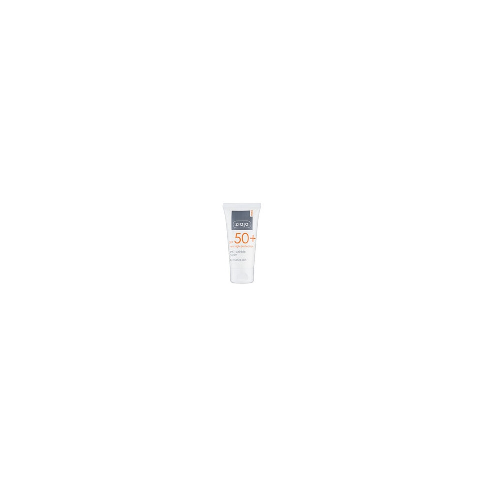 Ziaja Cream - Sun Protection Spf 50+ ( Anti-Wrinkle ) 50 Ml 50Ml