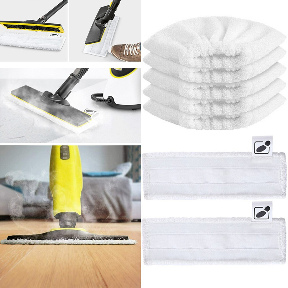 Steam Cleaner Floor Cloth Pads Mop Covers For Karcher Easyfix SC1 SC2 SC3 SC4 Steam Cleaner Steam Mop Floor Steamers Steam Clean