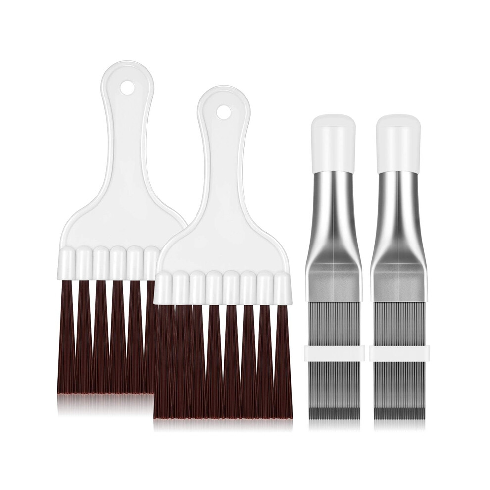 Air Conditioner Condenser Fin Comb, Fin Cleaning Brush Air Conditioner Fin Cleaner Refrigerator Coil Cleaning Whisk