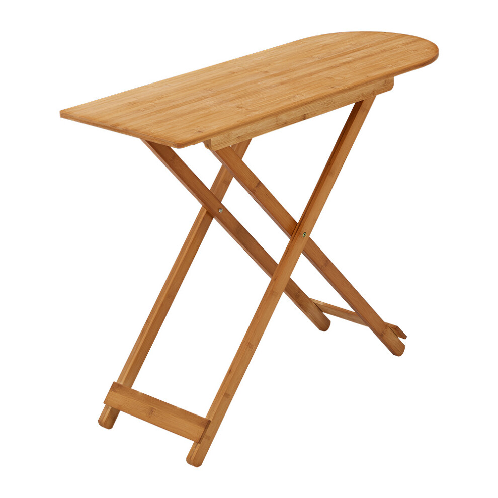 Foldable Small Wooden End Table