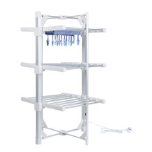 HOUSZY Mini 3 Tier Electric Clothes Dryer with Rack Cover & 12 Hooks
