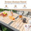 Costway Extendable Patio Dining Table Wood-like Aluminum Table w/ Stable Legs 5