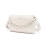 Miss Lulu (Beige) Chic Quilted Shoulder Bag With Chain Strap 4