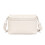 Miss Lulu (Beige) Chic Quilted Shoulder Bag With Chain Strap 8