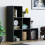 Vida Designs (Black) Durham 6 Cube Bookcase Staircase Ladder Storage 1
