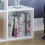 Vida Designs (White) Durham 6 Cube Bookcase Staircase Ladder Storage 5