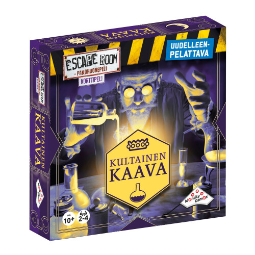 Escape Room Golden Solution Kortspill Finsk