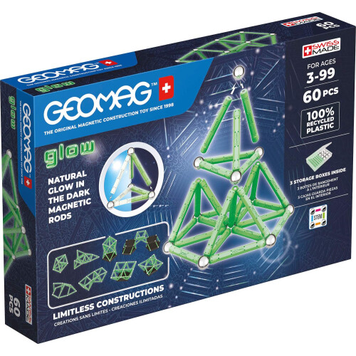 Geomag Geomag Glow Building Set 60 Pcs