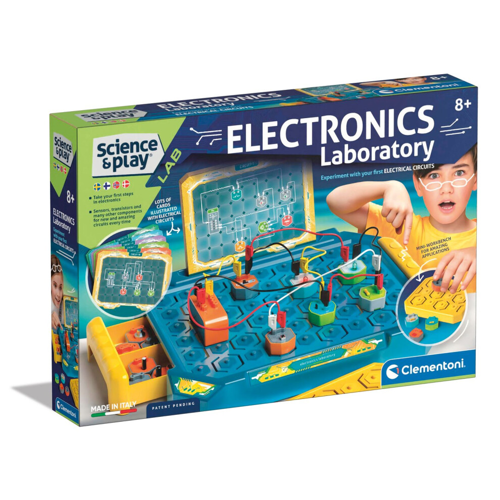 New Clementoni Electronics Laboratory Science Set