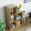Vida Designs (Oak) Durham 6 Cube Bookcase Staircase Ladder Storage 6