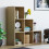 Vida Designs (Oak) Durham 6 Cube Bookcase Staircase Ladder Storage 1