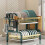 Living And Home Kitchen 2-Tier Carbon Steel Dish Rack 1