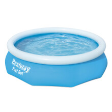 Kit Piscina fuori terra autoportante BESTWAY - Marine Fast - 305 x 76 cm - Rotonda (Forniamo una pompa di filtrazione)