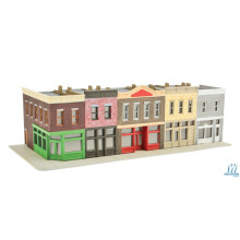 Walthers Cornerstone Merchants Row I Building Kit N Gauge WH933-3850