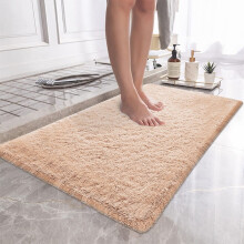 (Beige, 60 x 110cm (2ft x 3ft 7")) Thick Shaggy Non Slip Rugs Living Room Area Rugs Hallway Runner Round Rugs & Door Mats