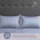 FLAX LINEN Duvet Covers Set  Classic Silver Collection (King) 2