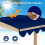Costway Kids Wooden Sandbox with Height-adjustable Canopy & Bottomless Design 7