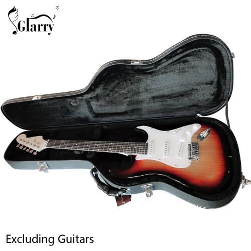 Electric Guitar Hard Case Microgroove Flat Surface Straight Flange UK 2