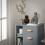 SoBuy FBT95-HG,Bedside Table with 3 Drawers, Side Table End Table Sofa 11