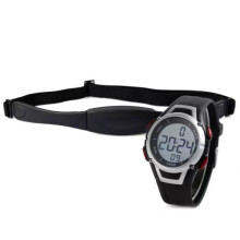 Polar Heart Rate Monitor Watch - Waterproof Fitness Sport Running Hrm With Wireless Pulse Sensor