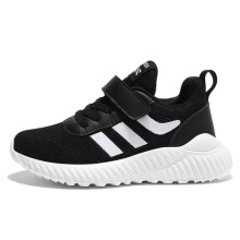 (#1 Black White, UK10 Kids) Boys Girls Running Trainers Childrens Gym Sneakers Kids School Sports Shoes Size